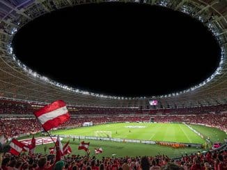 un stade de foot plein en autriche
