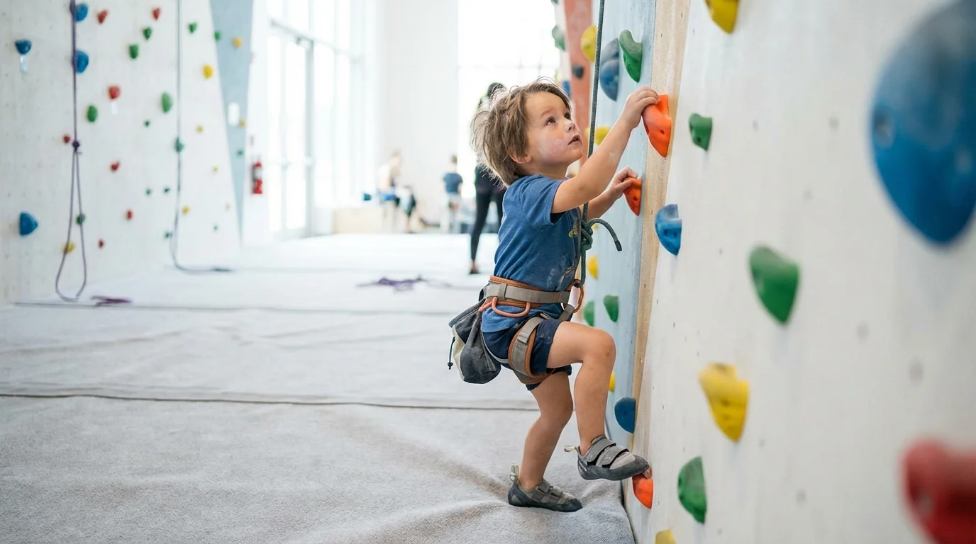 À quel âge peut-on débuter l’escalade en salle ?