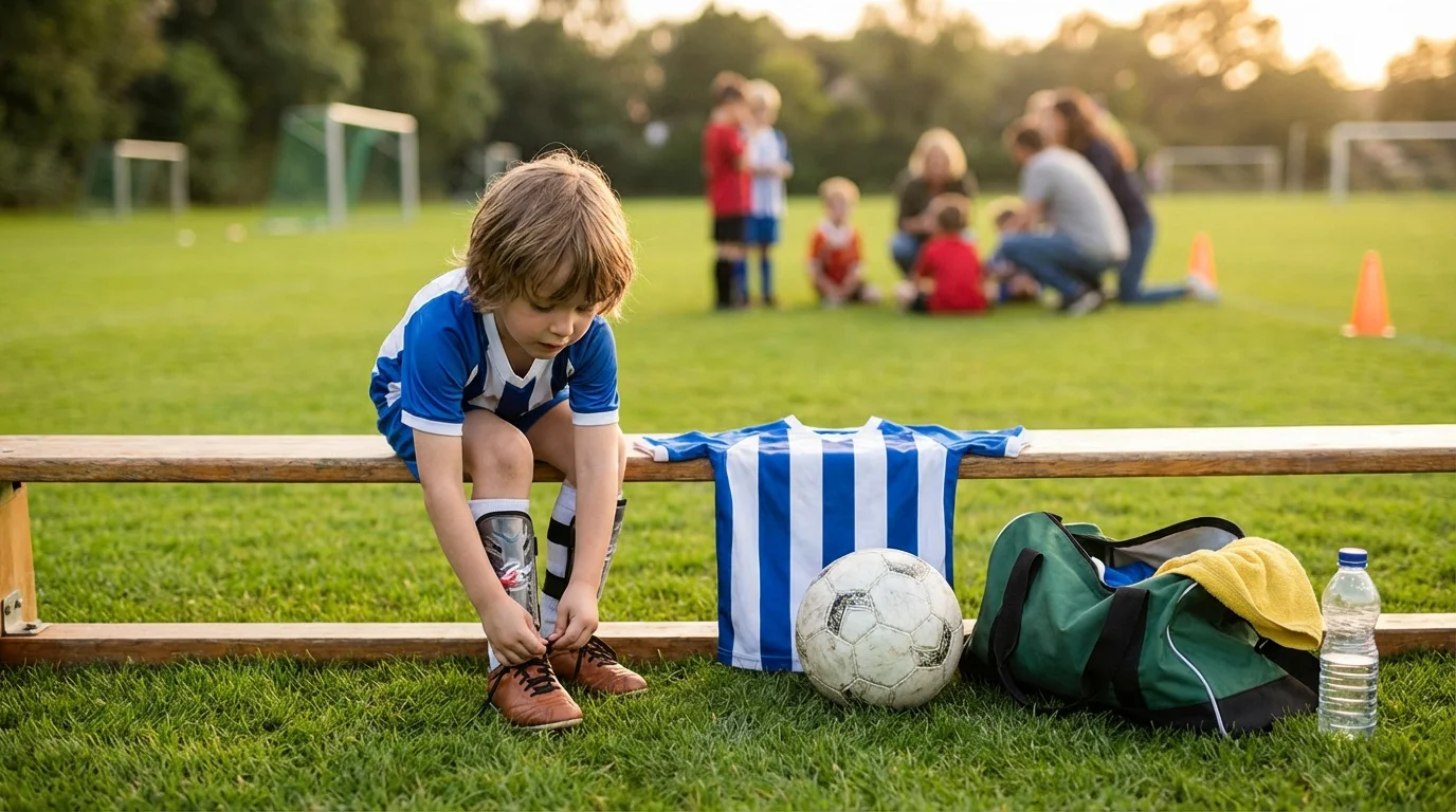 Comment habiller son enfant pour son premier entrainement...