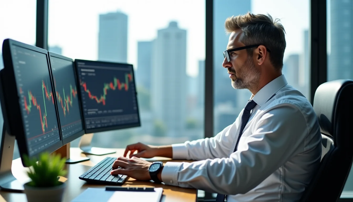 Produits financiers disponibles chez un courtier en ligne belge