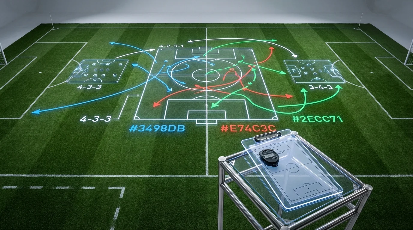 Tactiques de Football Modernes : Évolution du Jeu